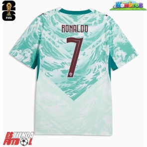 Portugal Cristiano Ronaldo #7 Segunda Equipación Mundial 2026 Manga Corta